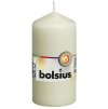 Svíčka bolsius Pillar 120/60 mm, krémová