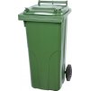 Nádoba MGB 120 lit, plast, zelená, HDPE, na odpad