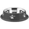 Miska MagicHome Woof 19 cm, 400 ml, černá, pro psa