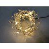 Řetěz MagicHome Vánoce Pearl, 20x mLED teplá bílá, s perlami, 2xAA, jednoduché svícení, osvětlení, L-2 m