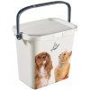 Nádoba Curver PETLIFE, 6L, 20x26x24 cm, na krmivo pro kočky a psa