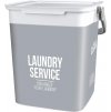 Koš KIS Chic Laundry Bag, šedý, 23x25,5x25 cm, na prádlo a prádlo