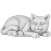 Dekorace MagicHome, Kočka, šedá, keramika, 41x23x18 cm
