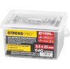 Sada vrutů Strend Pro, šrouby do sádrokartonu, 3,5x25 mm, s 2x bity a magnetickým držákem, v dóze, bal. 1000 ks