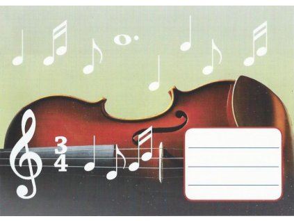 23395 notovy sesit housle