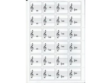 23518 hudebni pexeso houslovy klic