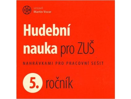 23863 hudebni nauka 5 poslechove cd
