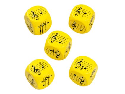 24151 drevena kostka s notami