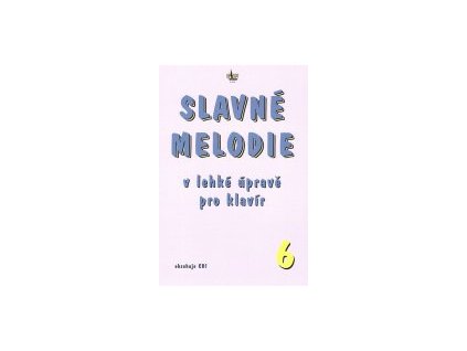 24376 slavne melodie v lehke uprave pro klavir 6 cd