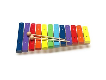 24901 xylofon xylo j12 rb 12 barevnych kamenu