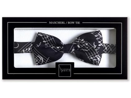 26464 motylek v darkove krabicce cerny