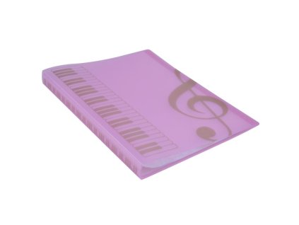 26860 poradac s klaviaturou a klicem ruzovy