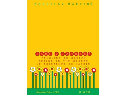 27013 bohuslav martinu jaro v zahrade