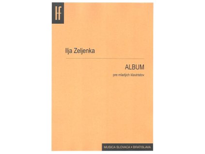 Ilja Zeljenka Album pre mladých klaviristov obálka