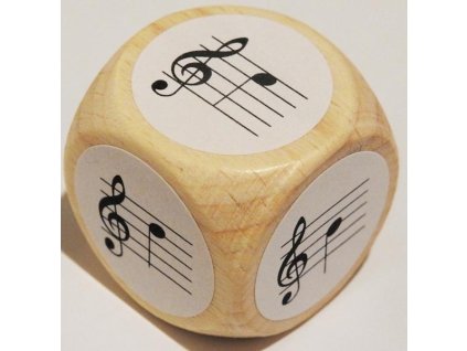 27061 drevena kostka s notami h1 g2