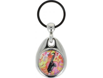 28744 privesek na klice saxofon 2