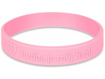 28930 naramek hudba je muj zivot ruzovy