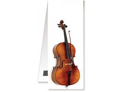 29956 zalozka do knihy violoncello
