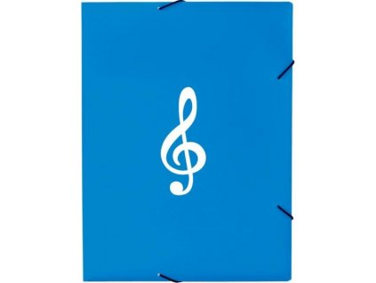 30217 desky na noty a dokumenty a4 modre