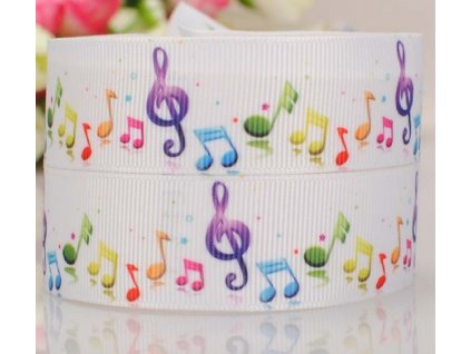 30763 dekorativni ozdobna stuha noty