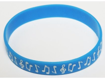 30970 gumovy naramek na ruku modry