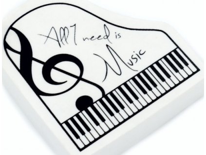 31075 guma s klavirnim motivem