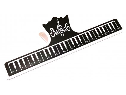 Klip na úchyt not černý 2