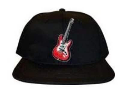 31690 cerna ksiltovka s elektrickou kytarou