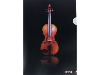 32161 slozka plastova a4 l s houslovym motivem