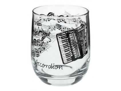 33046 sklenicka akordeon