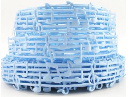 33214 ozdobna dekorativni stuha modra