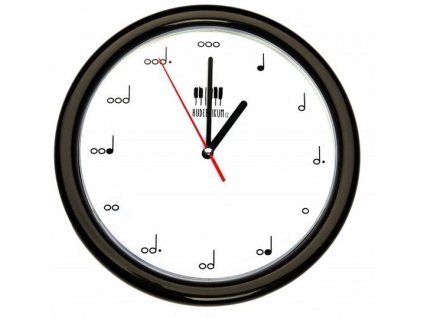 34207 nastenne hudebni hodiny noty