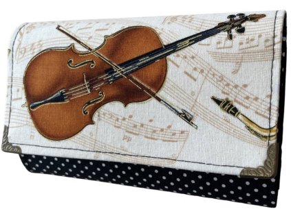 Peněženka Music 5 housle 1