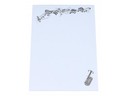 Poznámkový blok DIN A6 tuba