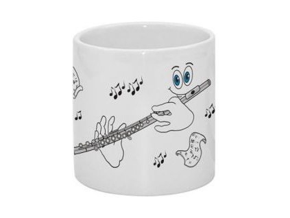Hrnek PŘÍČNÁ FLÉTNA 3B