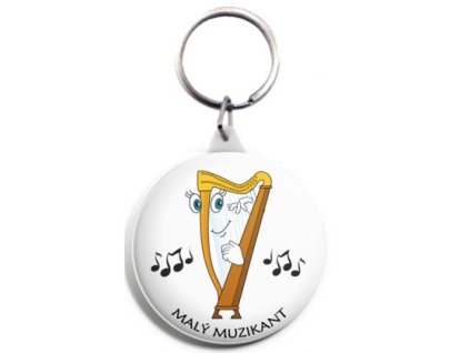 Přívěsek na klíče HARFA H1