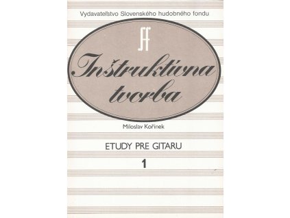 Miloslav Kořínek Etudy pre gitaru I