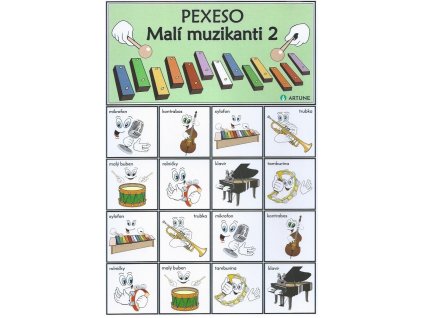 Pexeso Malí muzikanti 2 CZ