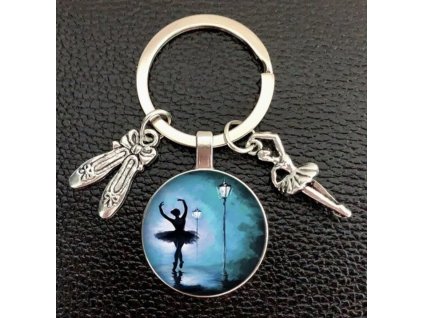 Přívěsek na klíče BALETKA