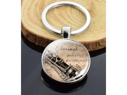 Přívěsek na klíče KLARINET 3