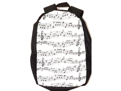 Batoh PARTITURA bílý