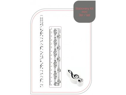 Dárkový set 6 hudební symbly