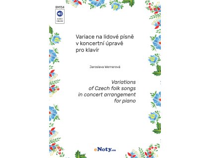 Variace na lidové písně v koncertní úpravě pro klavír