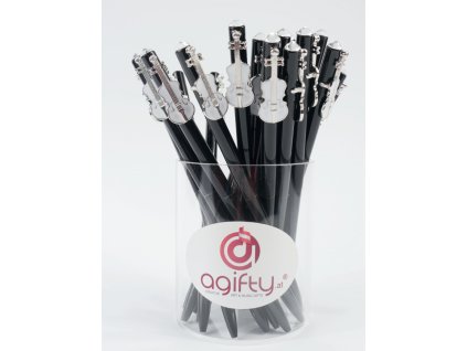 Kuličkové pero s houslovým přívěskem