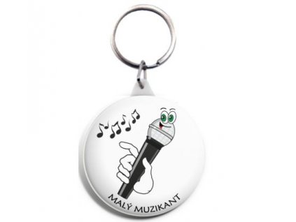 Přívěsek na klíče MIKROFON