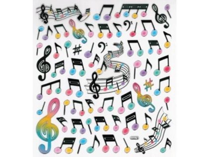 Samolepky MUSIC NOTES