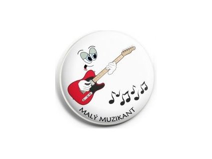 Hudební placka ELEKTRICKÁ KYTARA E1