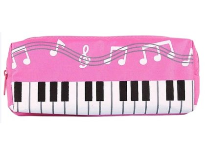Pouzdro do hudebky barva růžová 2c