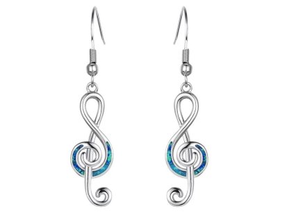 Náušnice HOUSLOVÝ KLÍČ 3