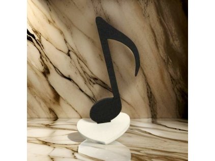Dekorace NOTA černá